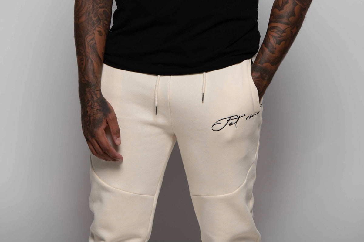 Cream Sky Joggers