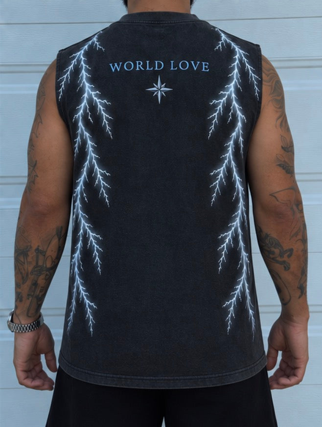 World Above Sleeveless Tee
