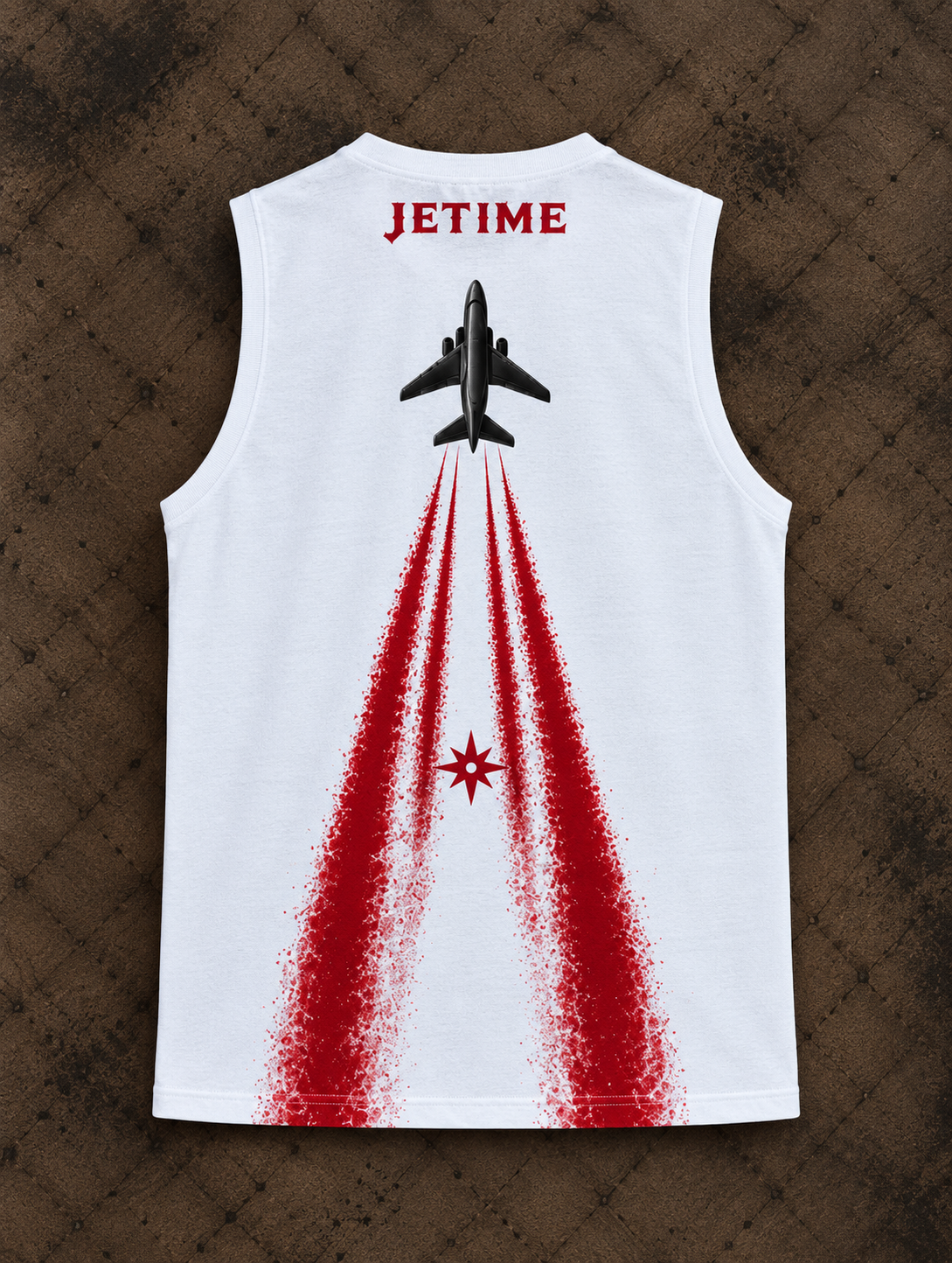 Flight Path Sleeveless Tee