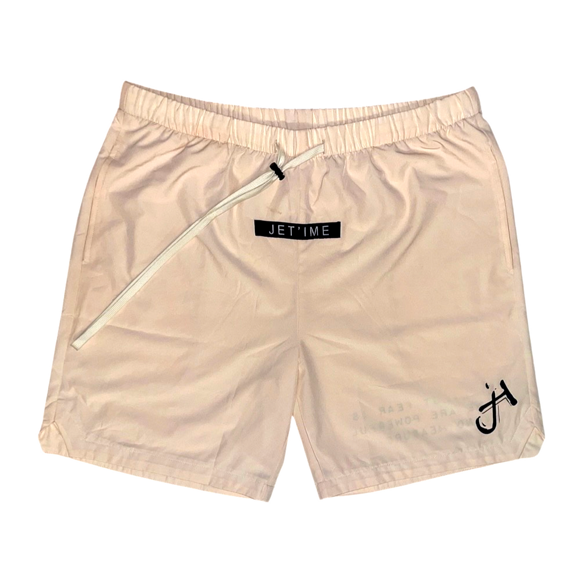 First-Class Cream Shorts