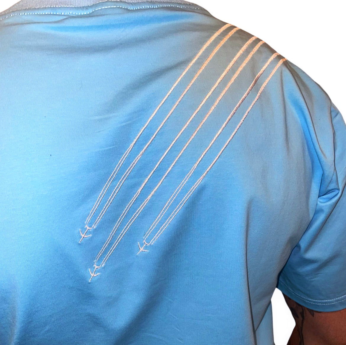 Sky Blue Jet Tee